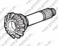 Achswellen kegelrad Z=16  42102646